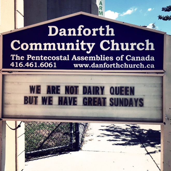 Funny church sign.