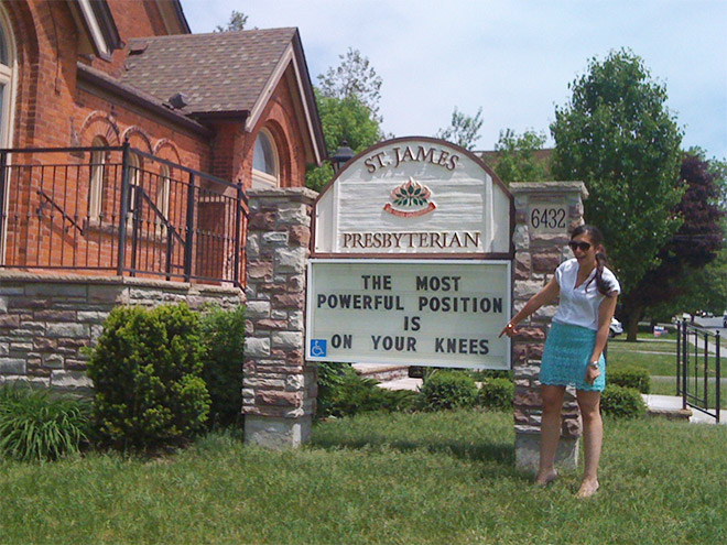 Funny church sign.