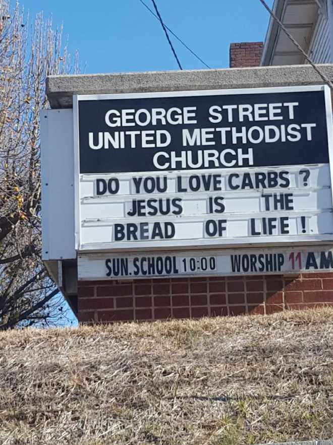 Funny church sign.