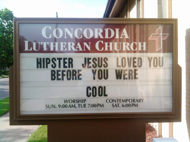 Funny church sign.