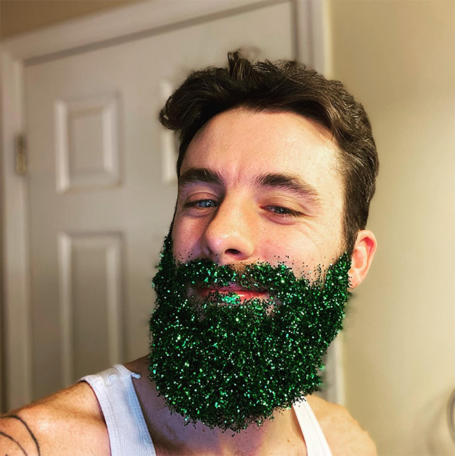 Glitter beards are the best beards.