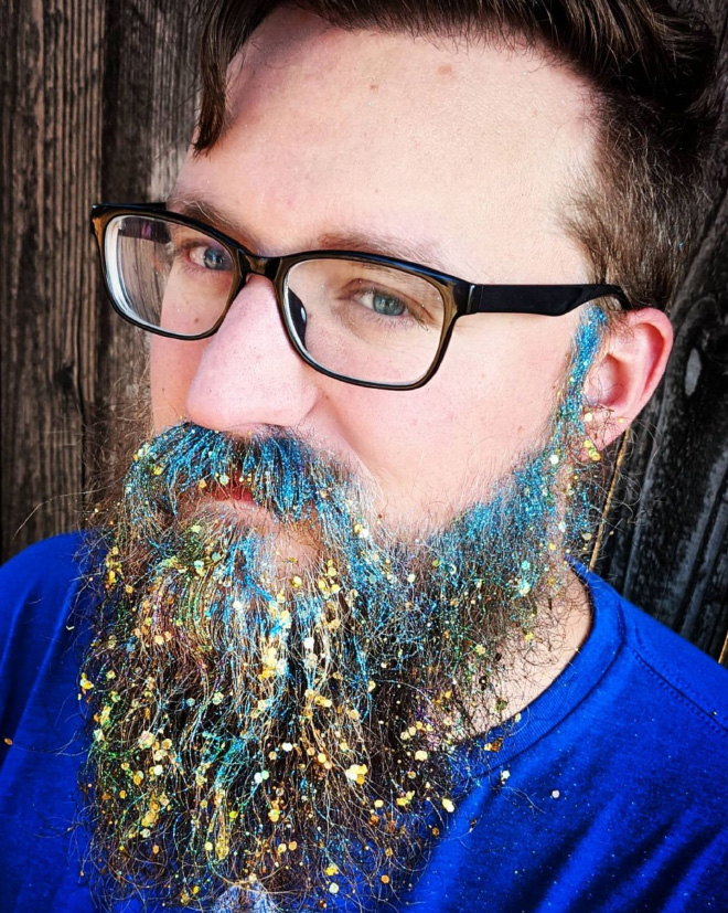 Glitter beards are the best beards.