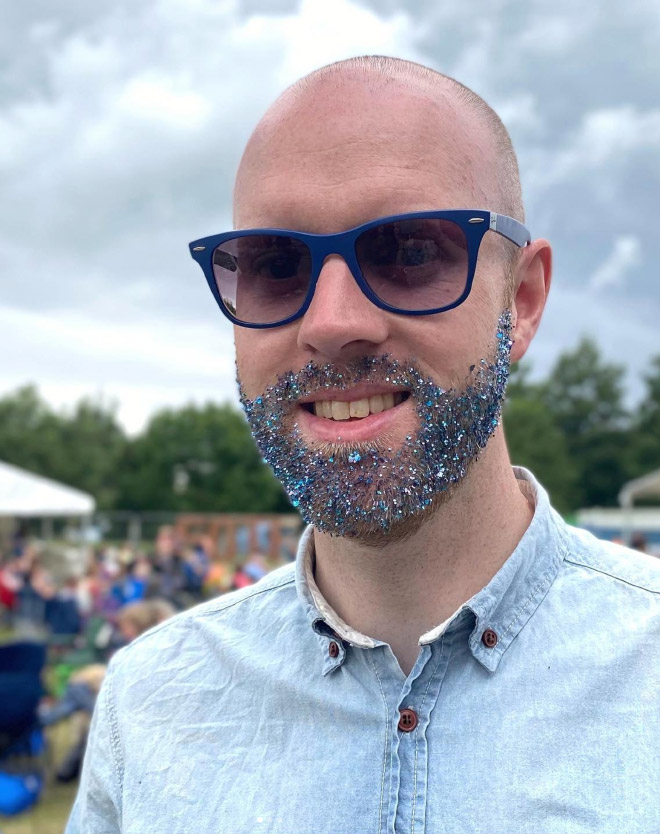 Glitter beards are the best beards.