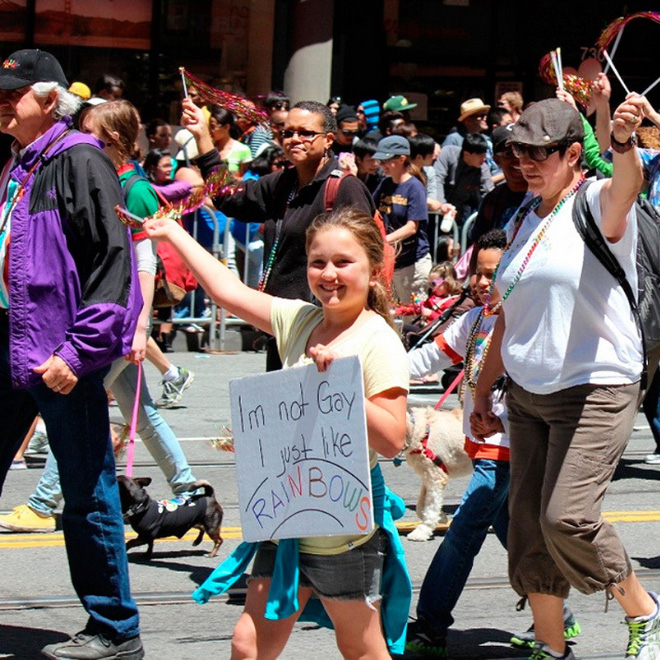 Hilarious pride sign.