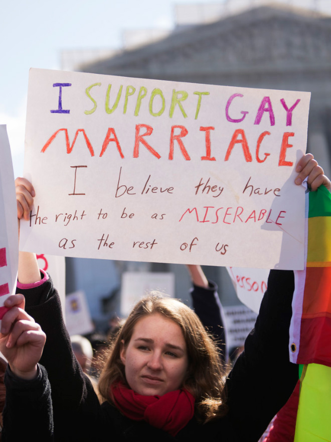 Hilarious pride sign.