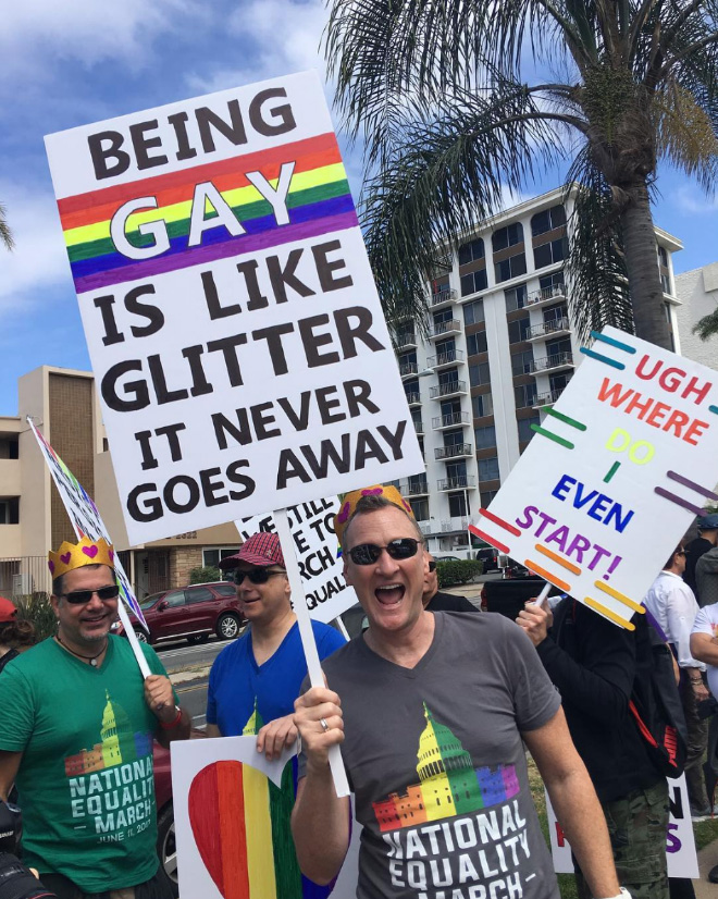 Hilarious pride sign.