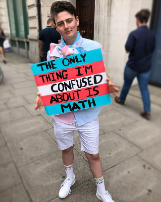 Hilarious pride sign.