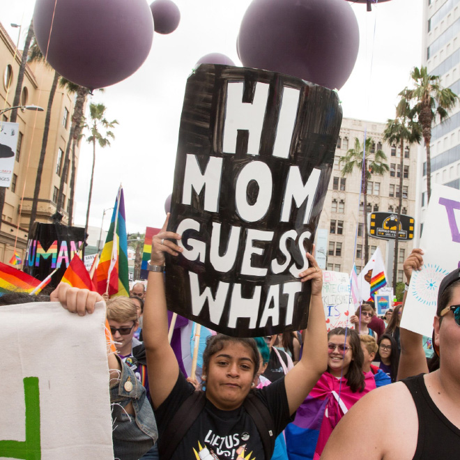 Hilarious pride sign.