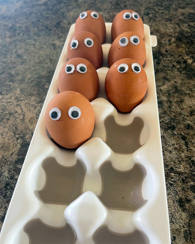 Googly eyes make everything better.