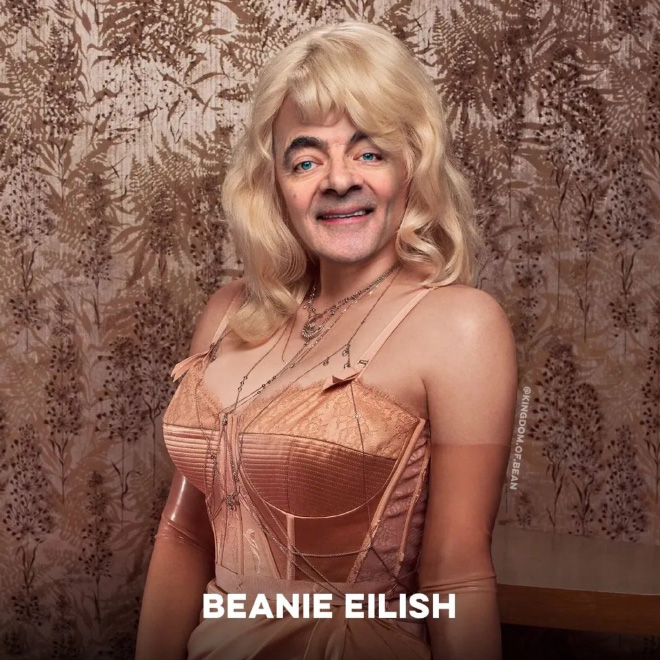 Mr. Bean & Celebrity mashup.