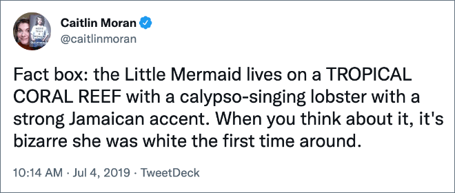 Twitter reacts to black Ariel.