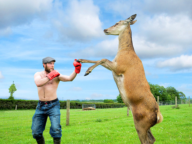 Handsome Irish farmer.