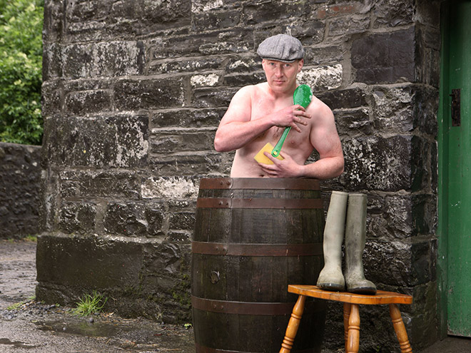 Handsome Irish farmer.