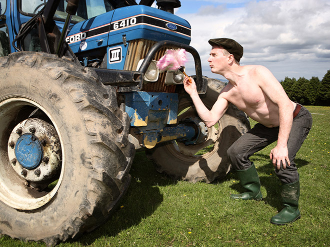 Handsome Irish farmer.