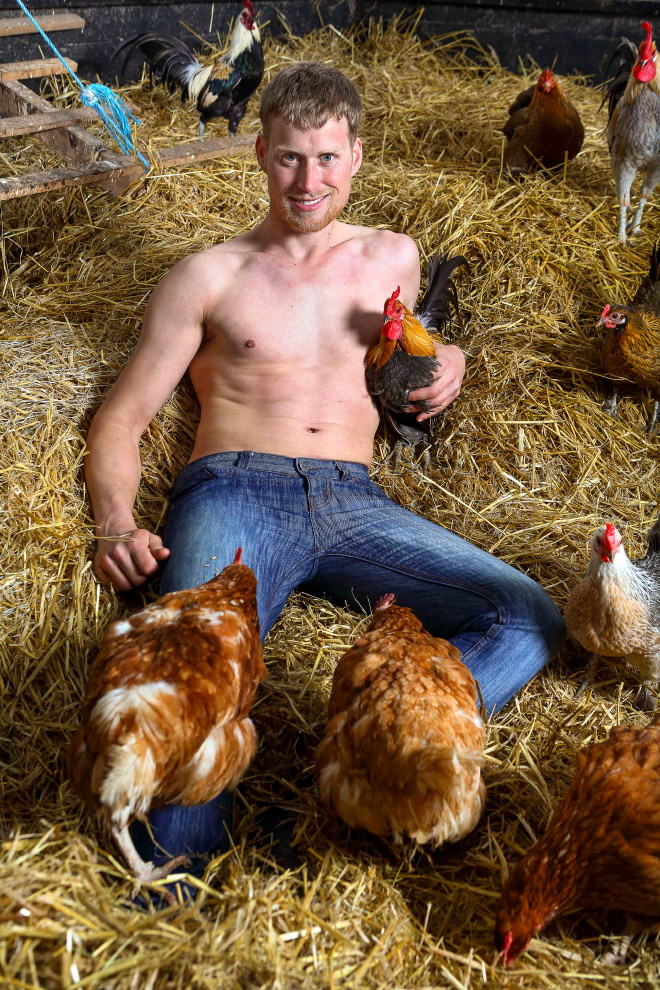 Handsome Irish farmer.