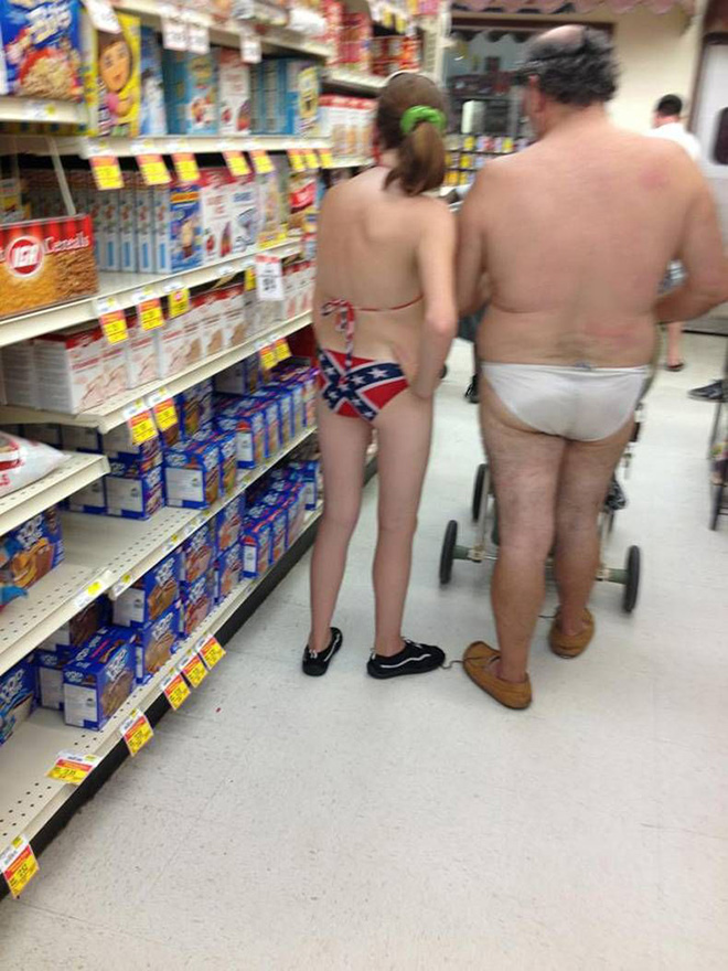 People of Walmart fashion.