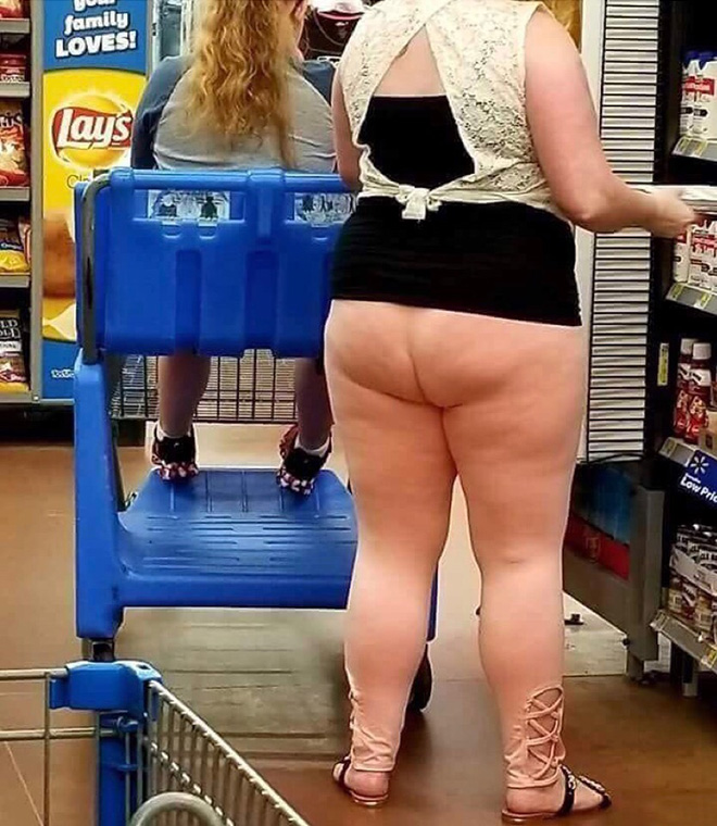 People of Walmart fashion.