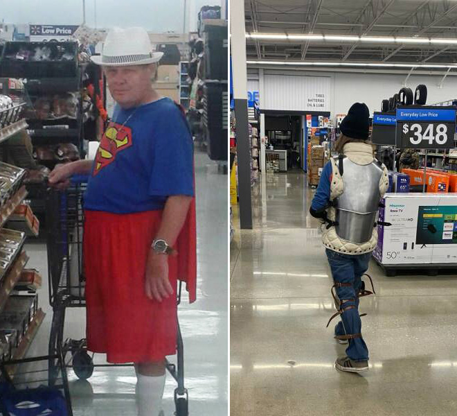 People of Walmart fashion.