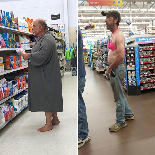 People of Walmart fashion.