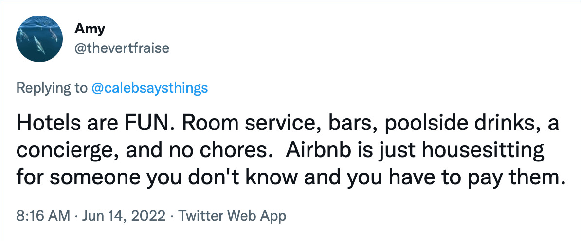 AirBnb sucks. Simple as that.