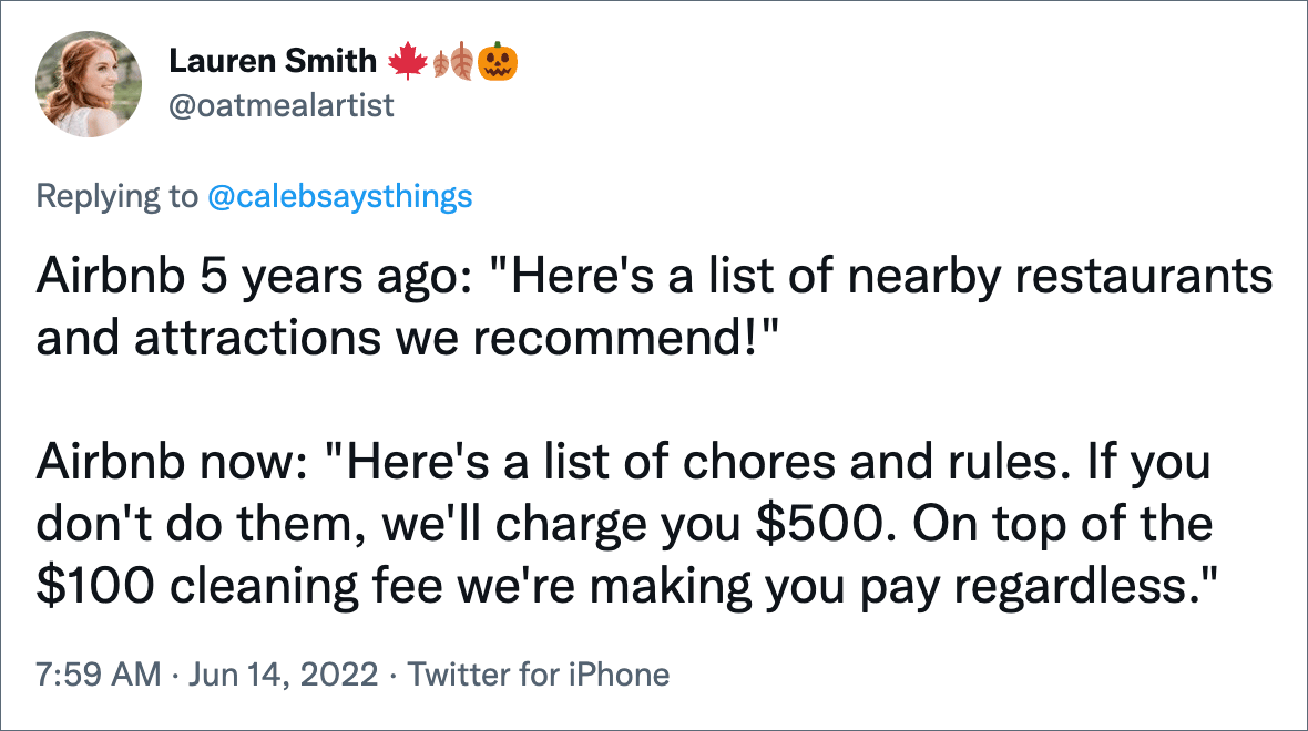 AirBnb sucks. Simple as that.