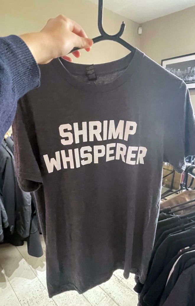 Weird t-shirt.