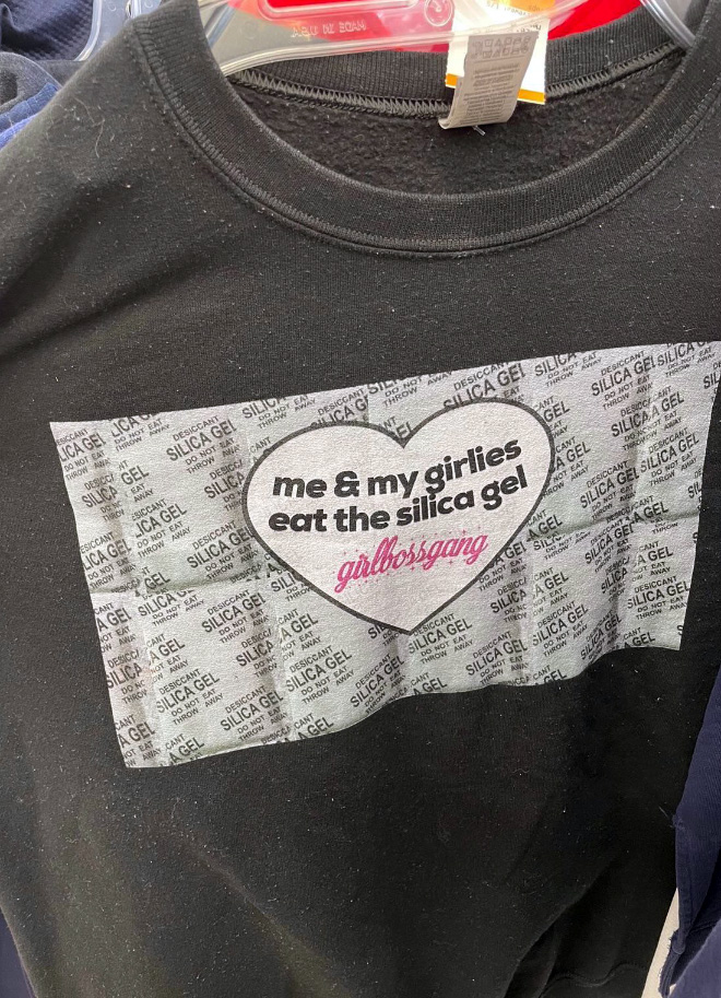 Weird t-shirt.