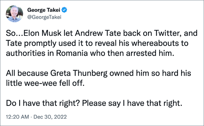 The Funniest Tweets Roasting Andrew Tate