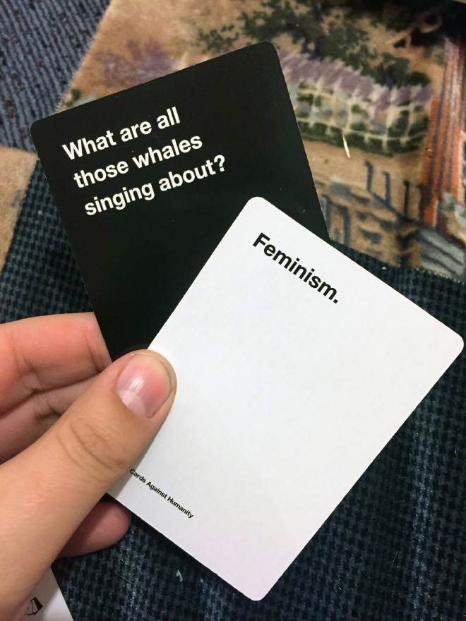 "Cards Against Humanity" is a hilarious game!