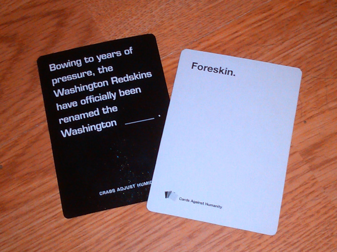 "Cards Against Humanity" is a hilarious game!