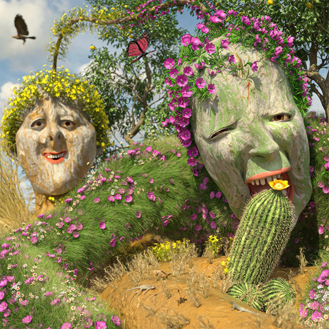 Weird 3D art.