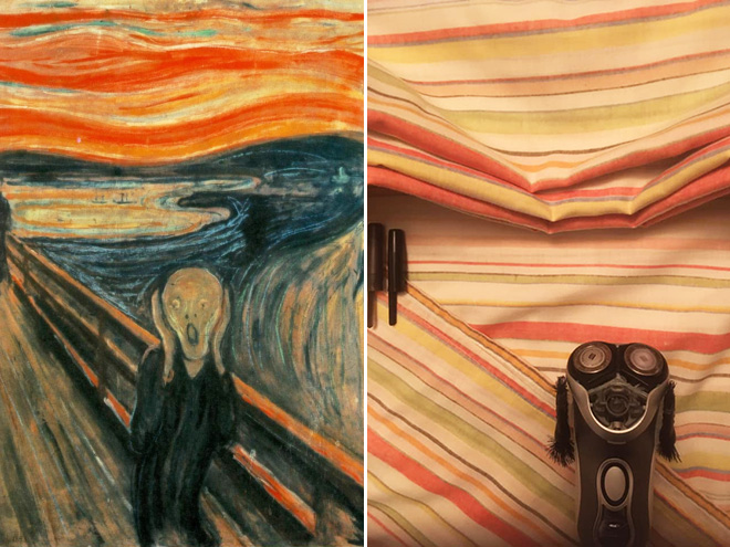 Funny painting recreation.