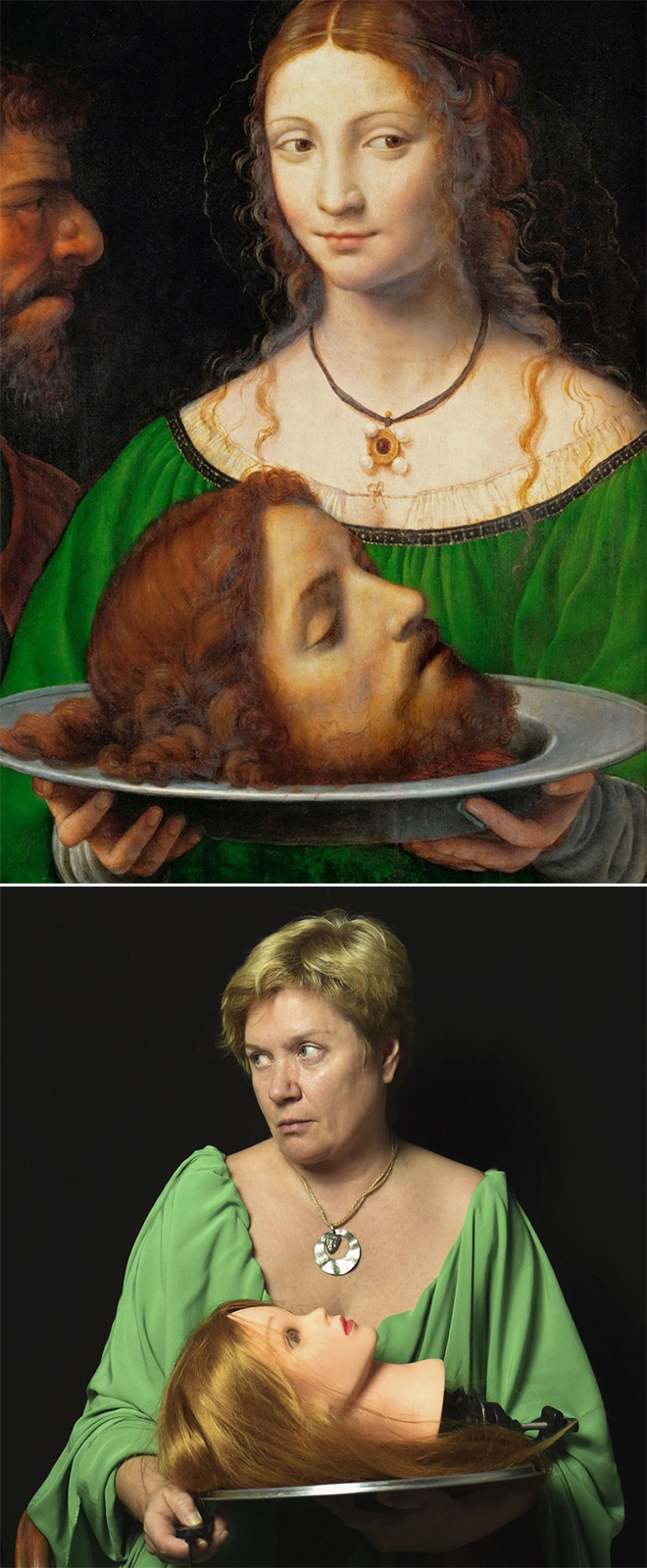 Funny painting recreation.