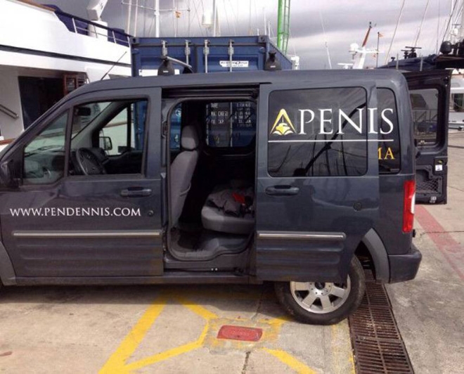 When ads on cars fail hilariously...