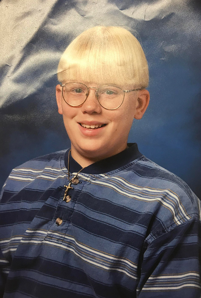 Bowl cut haircut is a horrible thing to do to your hair.
