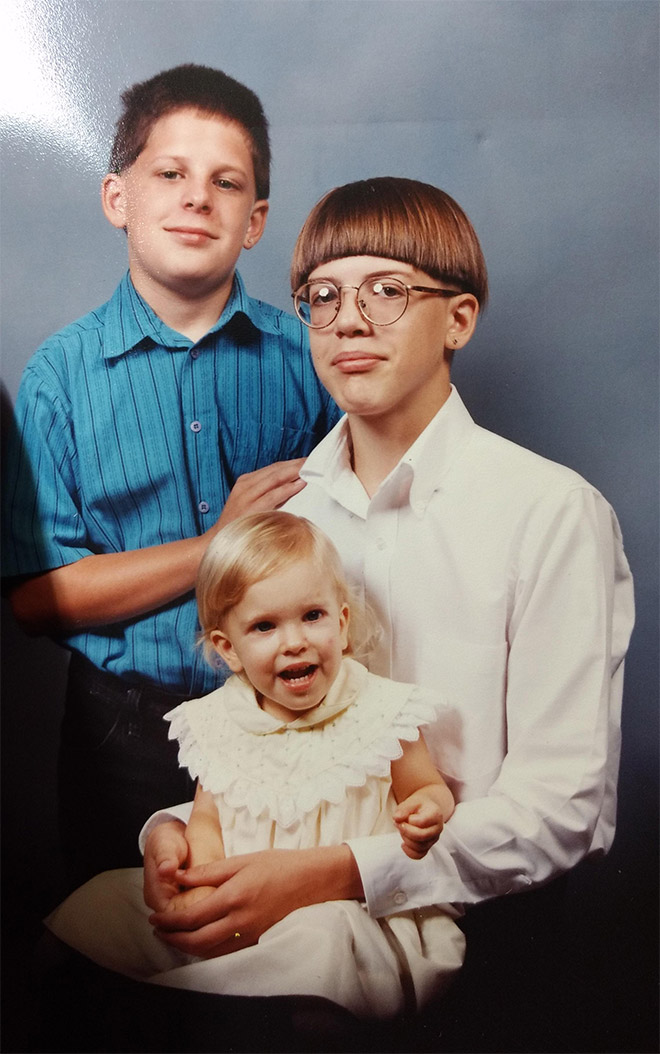 Bowl cut haircut is a horrible thing to do to your hair.