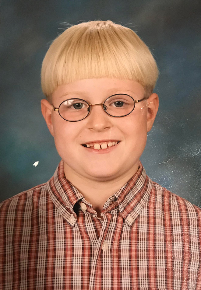 Bowl cut haircut is a horrible thing to do to your hair.