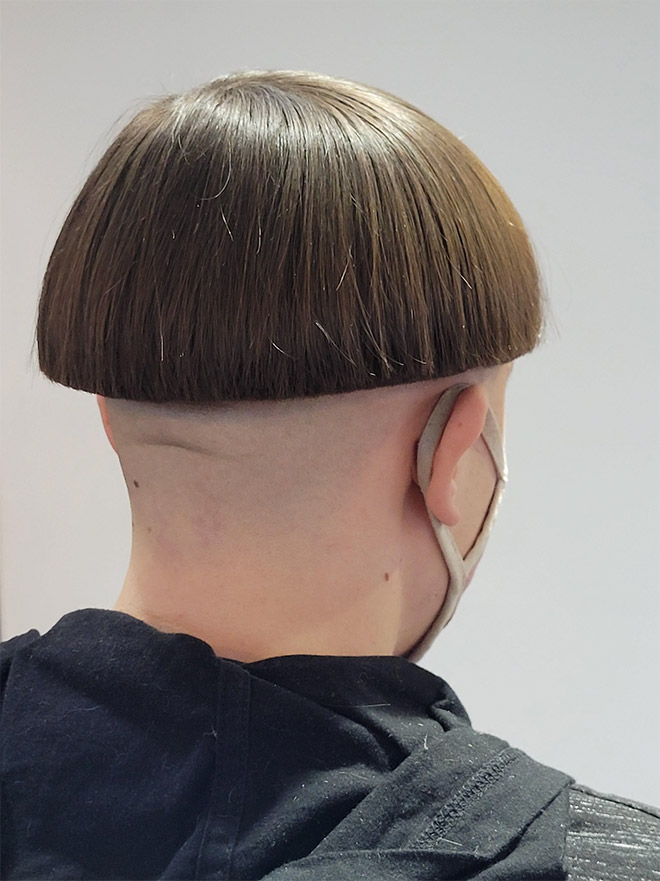 Bowl cut haircut is a horrible thing to do to your hair.