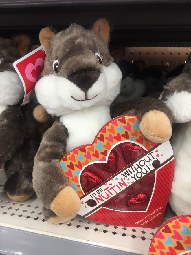 Really bad Valentine's Day design fail.