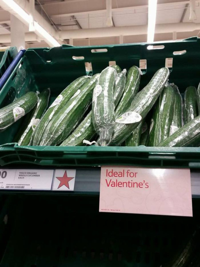 Really bad Valentine's Day design fail.