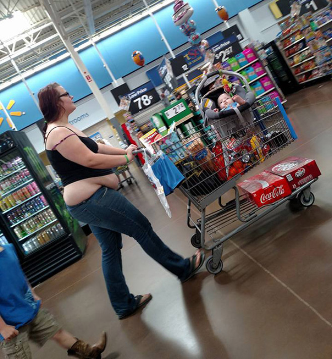 People of Walmart (Walmartians) are special kind of crazy.