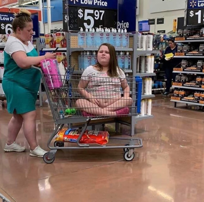 People of Walmart (Walmartians) are special kind of crazy.