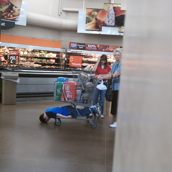 People of Walmart (Walmartians) are special kind of crazy.