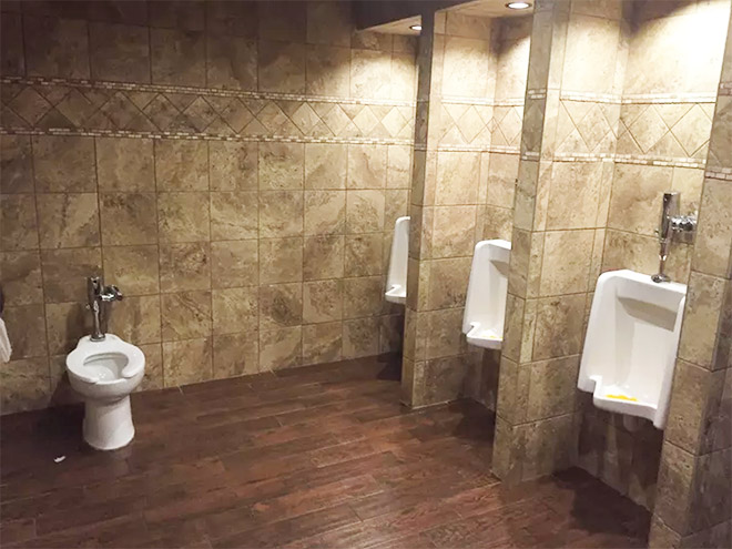 Toilet design fail.