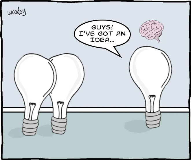 Funny cartoon by Paul Woods.