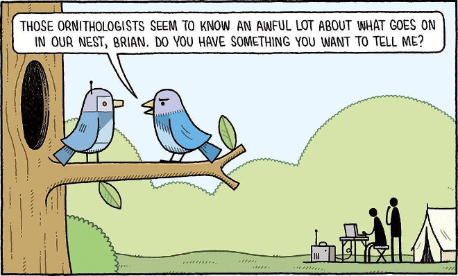 Funny cartoon by Tom Gauld.