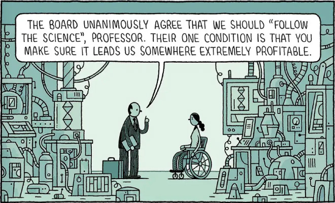 Funny cartoon by Tom Gauld.