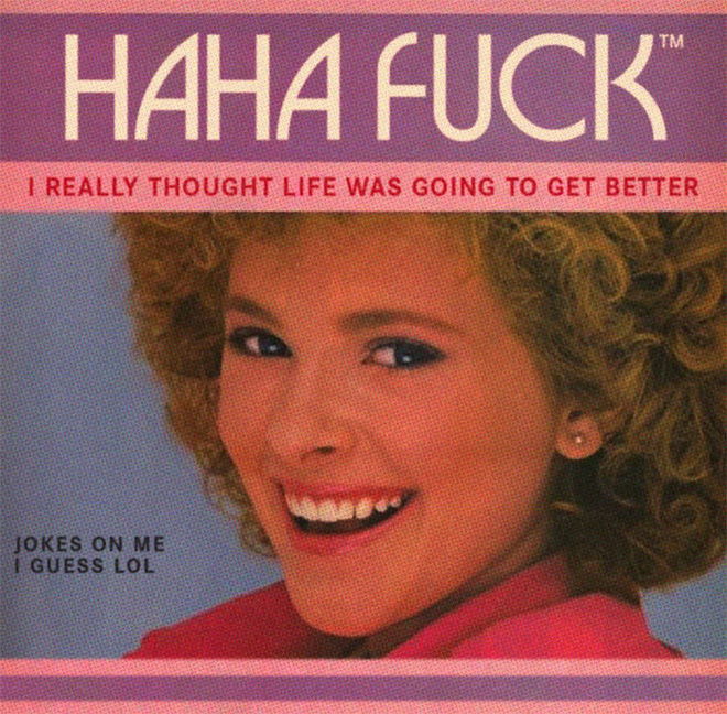 Vintage poster parody.