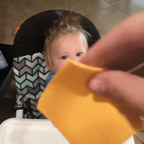 Some people throw cheese on babies and call it a #CheeseChallenge...