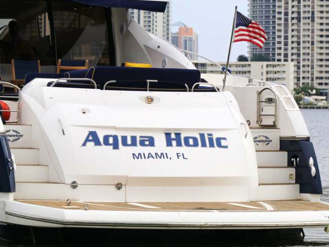 Funny boat name.